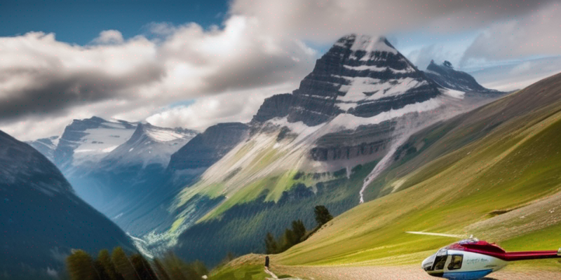 Private Helicopter Tour & Alpine Picnic Experience