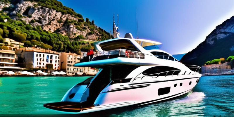 Private Yacht Charter in the French Riviera