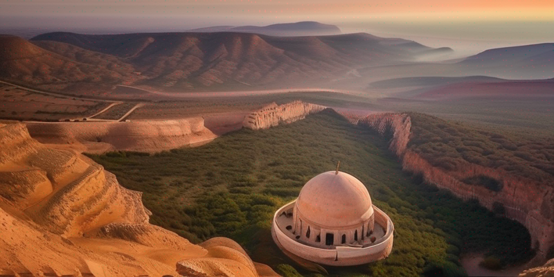 Beautiful view of Algeria