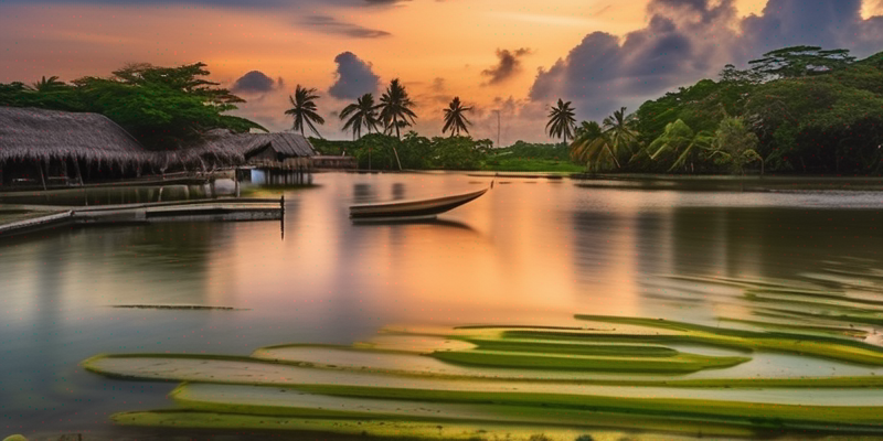 Beautiful view of Belize