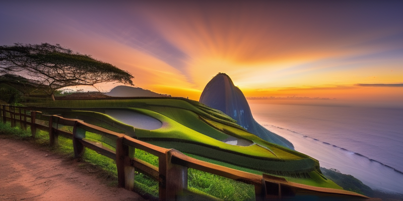Beautiful view of Brazil