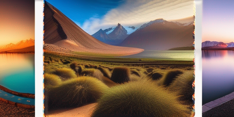 Beautiful view of Chile