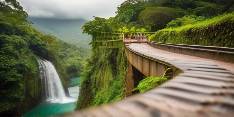 Beautiful view of Costa Rica