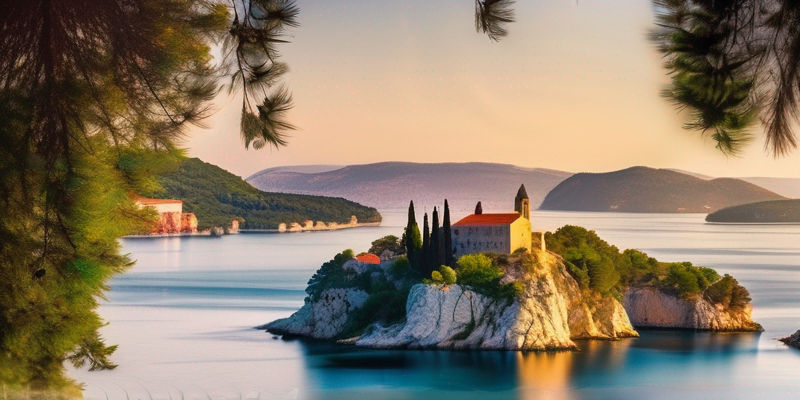 Beautiful view of Croatia
