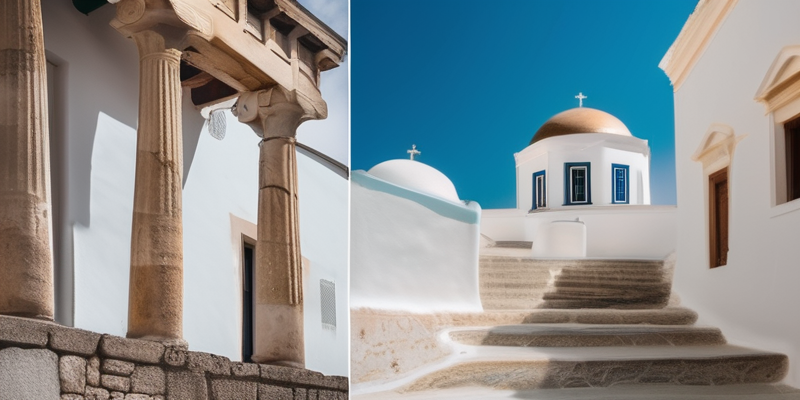 Beautiful view of Greece