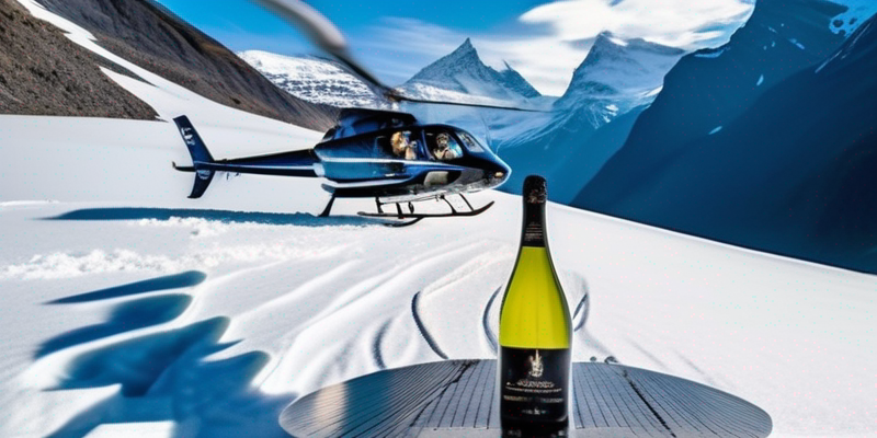 Glacier Helicopter Expedition with Private Champagne Picnic