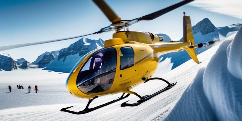 Private Helicopter Tour of Alpine Glaciers & Champagne Picnic