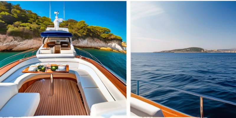 Private Yacht Charter: Exclusive Mediterranean Coastal Voyage