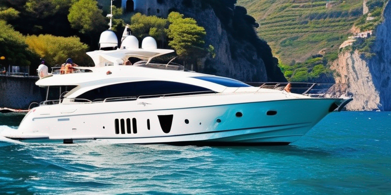 Private Yacht Charter through the Amalfi Coast