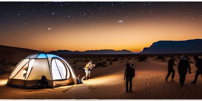 VIP Desert Stargazing Safari with Gourmet Dining